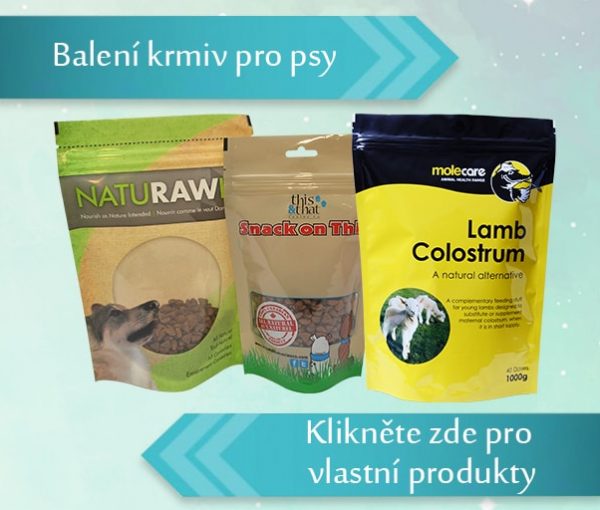 Balení krmiv pro psy